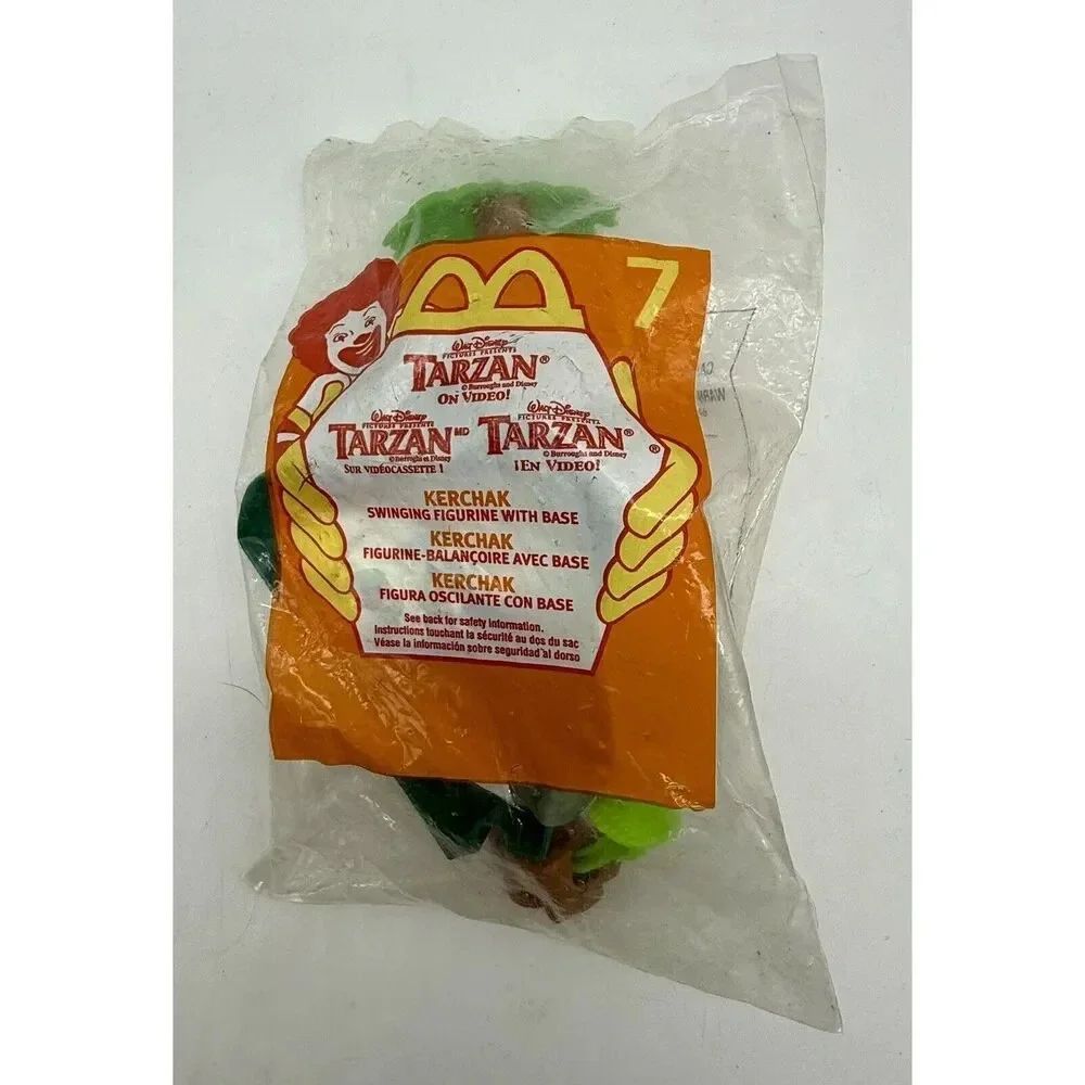 2000 McDonald's Happy Meal Tarzan on Video, #7 Kerchak Factory‎ Sealed